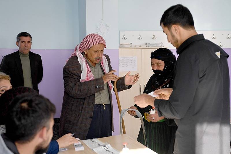 Diyarbakır sandık başında 2